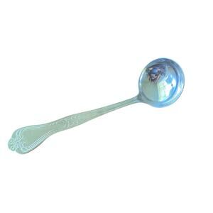 Vintage SPOONFUL OF COMFORT Metal Serving Ladle  9" Long Handle Soup Chili